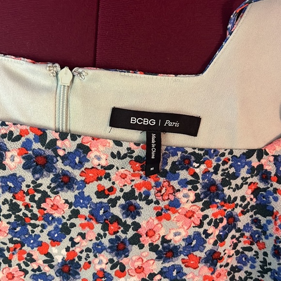 BCBG Paris floral peasant dress - Picture 7 of 8